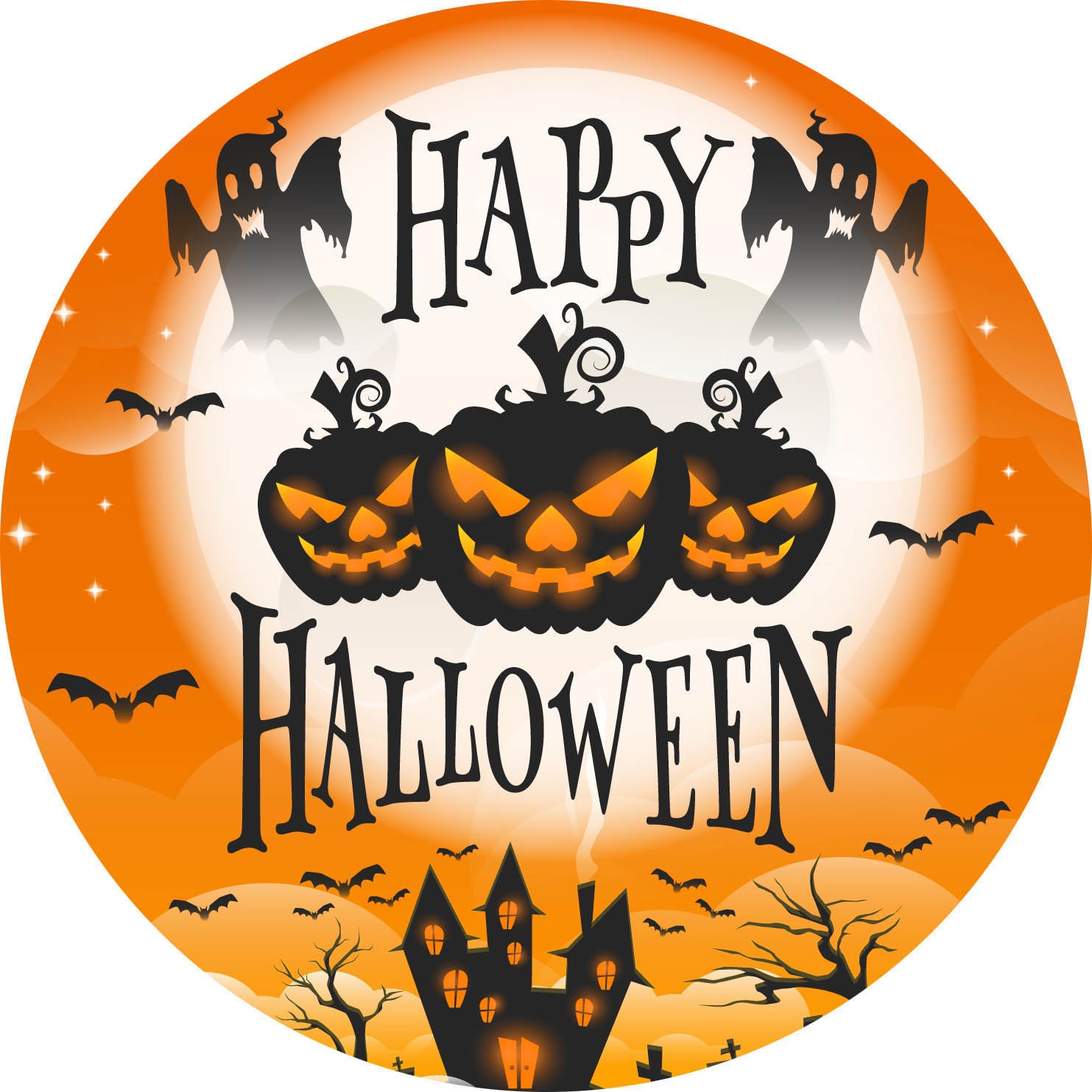 Happy Halloween 20 cm