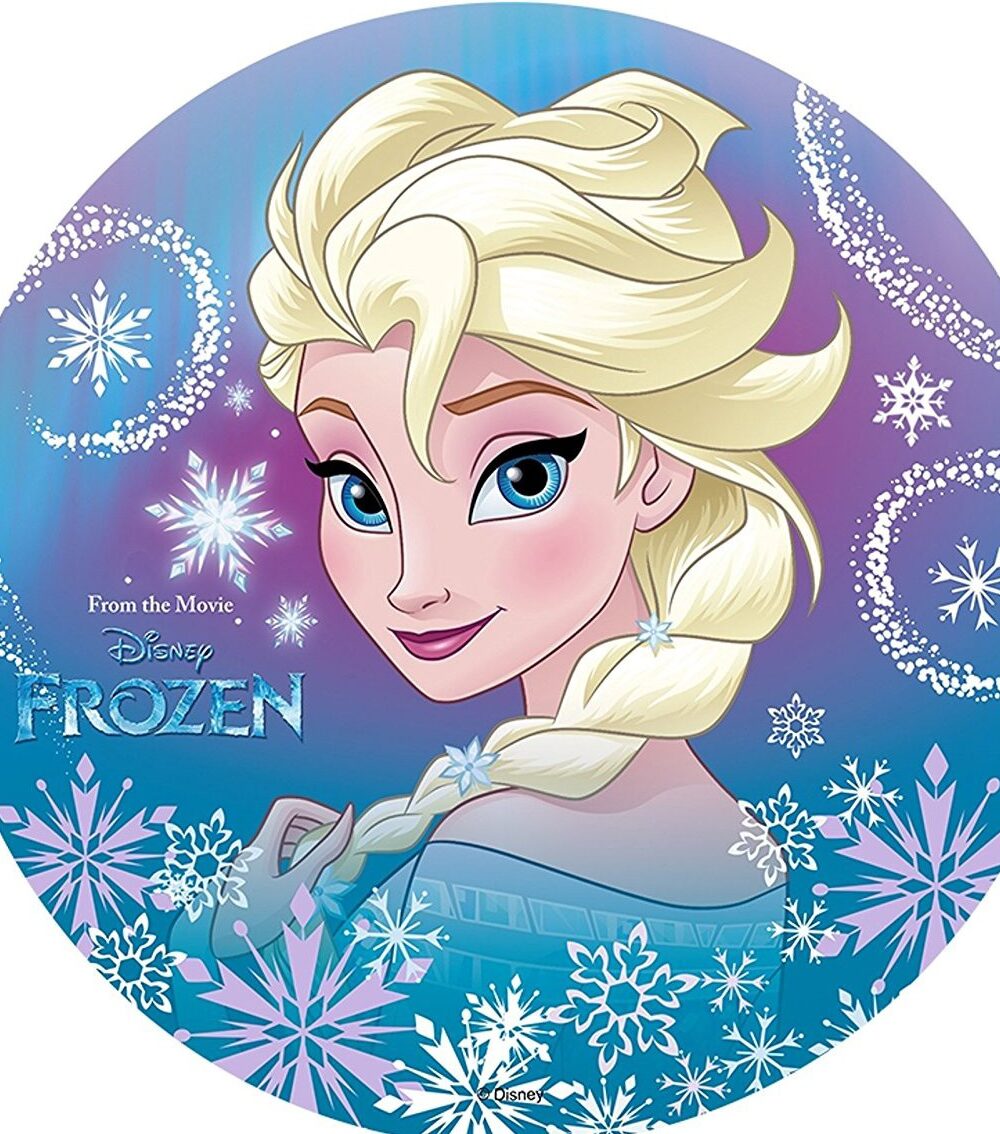 Elsa snow queen drawing 20 cm