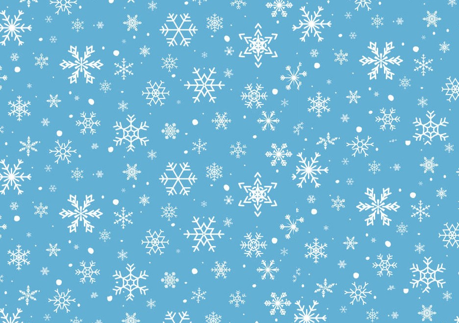 A4 snowflake pattern