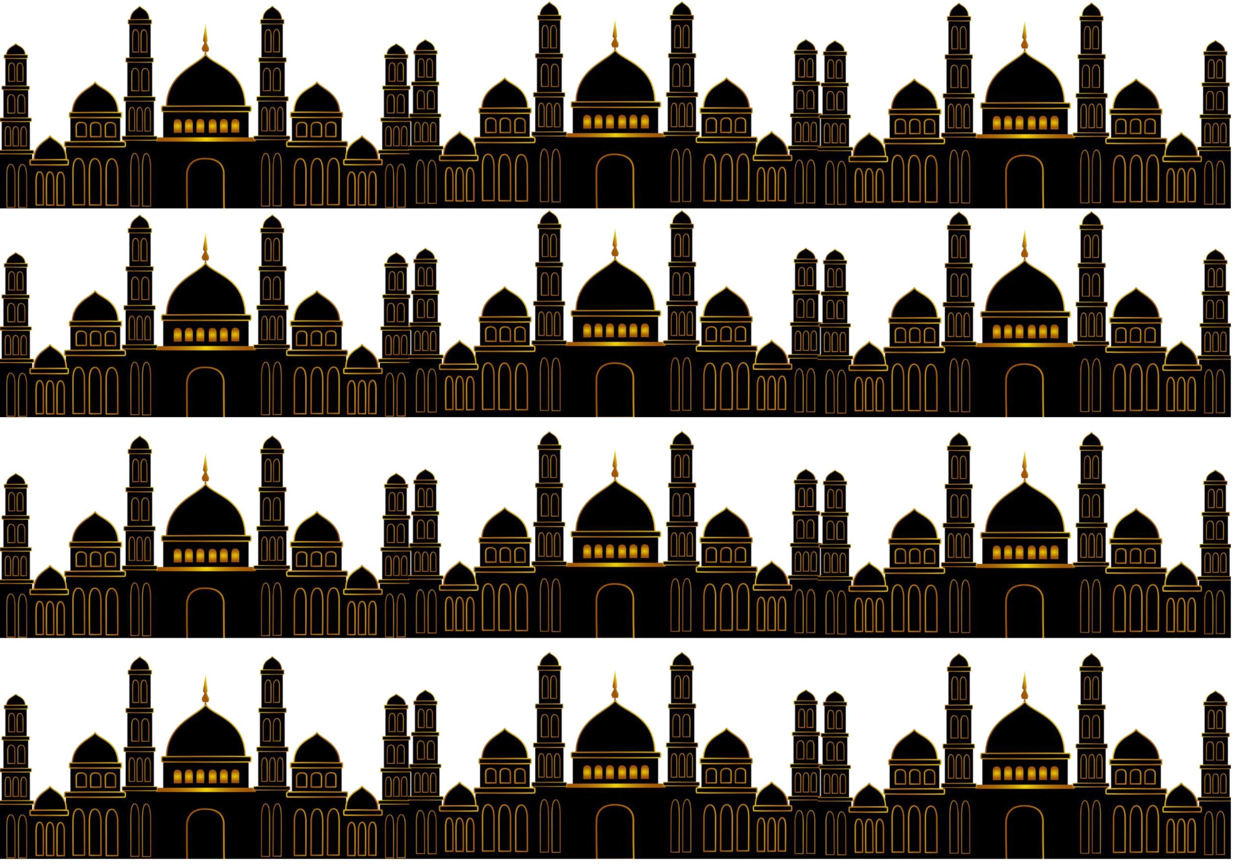 contour mosquée