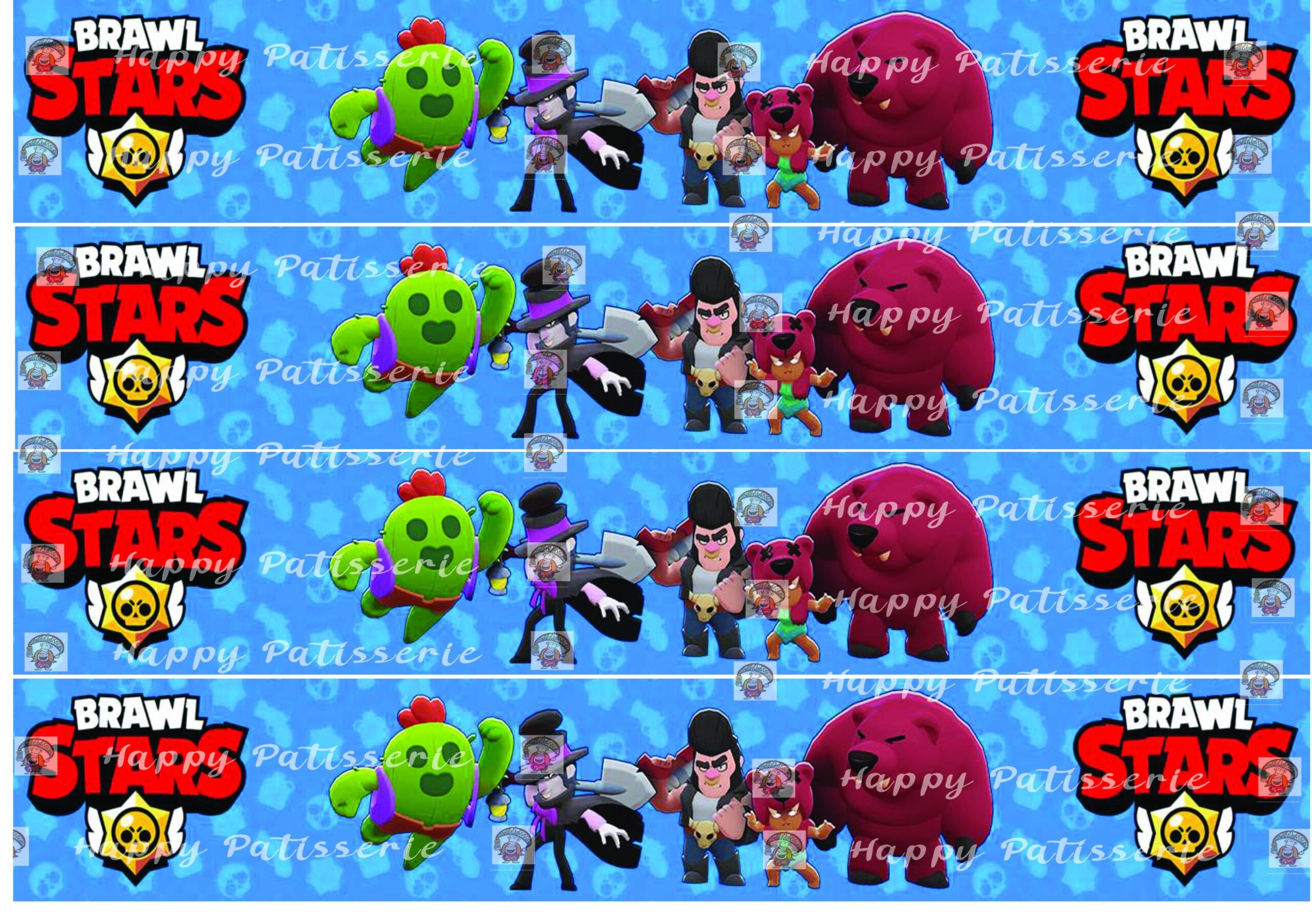 contour de gâteau brawl stars