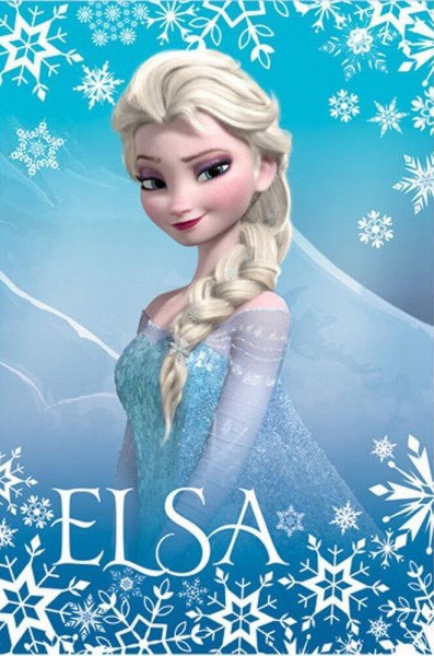 Elsa snowflakes A4