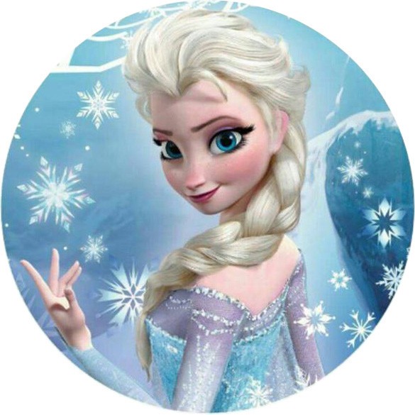Elsa 2 Snow Queen 20 cm unleavened