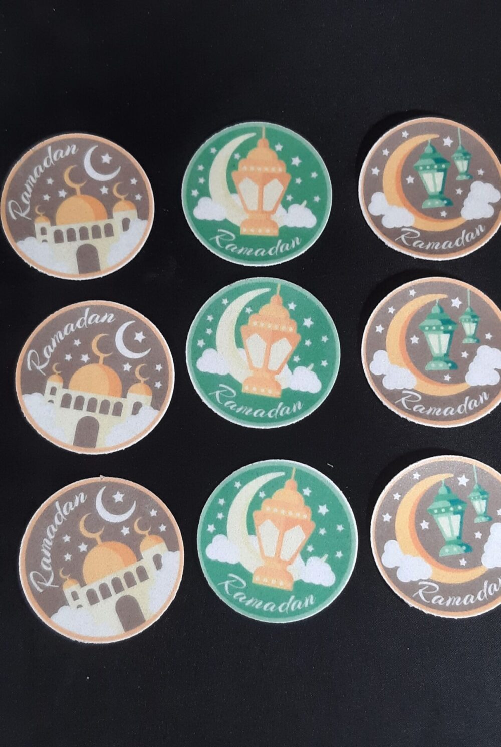 Ramadan cupcake schijven